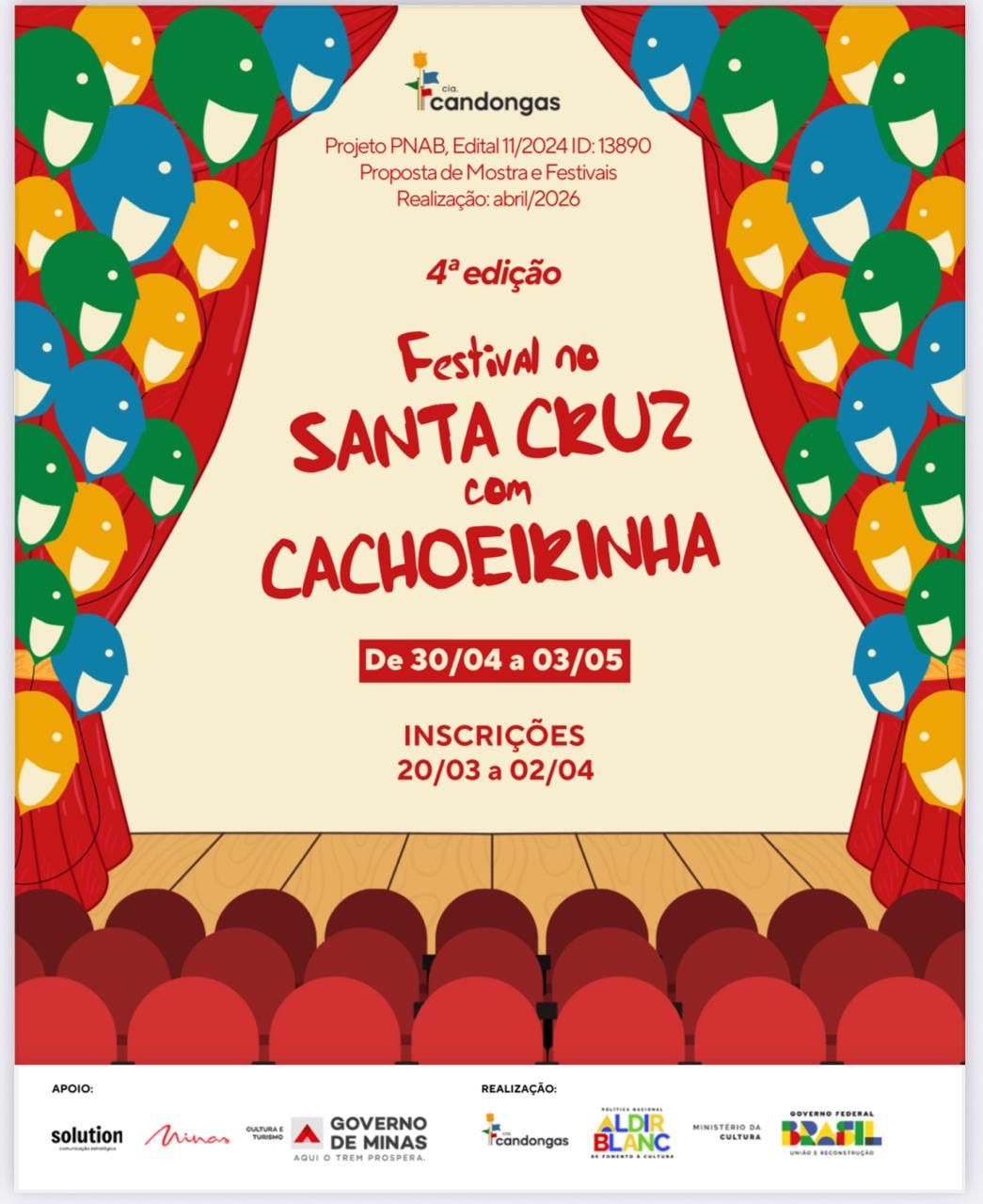 arte visual do festival 