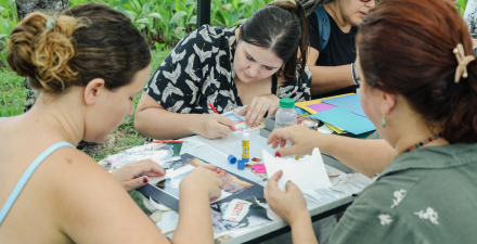 Oficina no Jardim do Museu de Arte da Pampulha