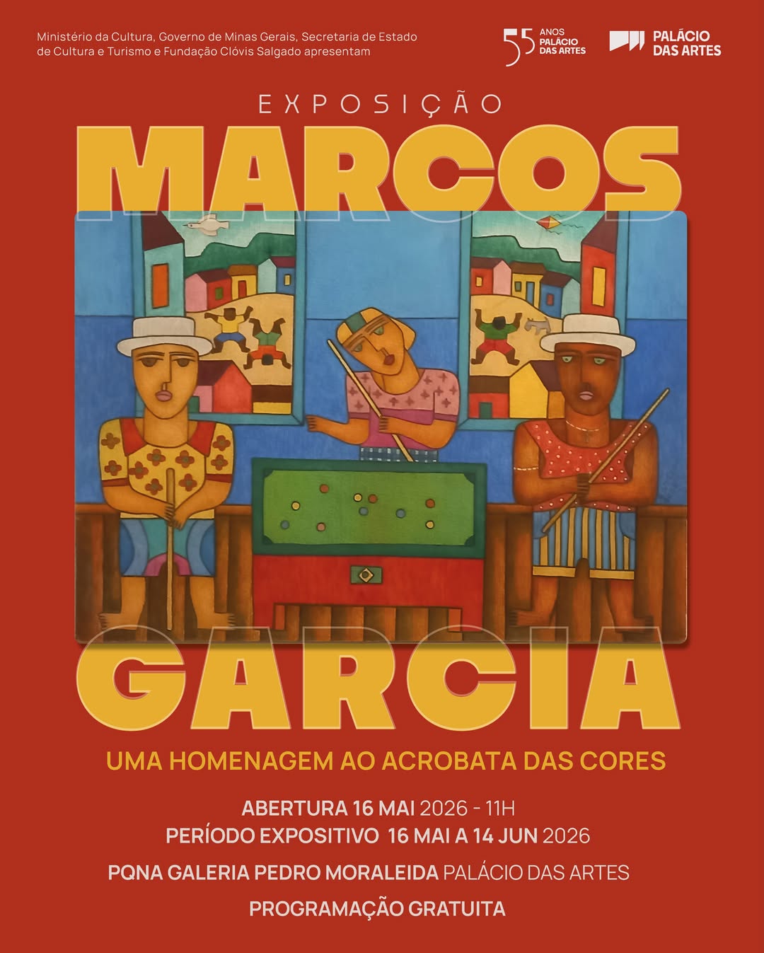 Foto de capa de divulgação da exposição do Marcio Garcia 