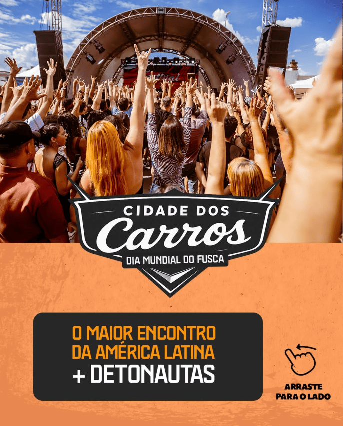 Cidade dos Carros - Dia Mundial do Fusca