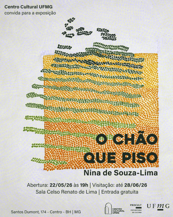 Exposição: O Chão que Piso, da artista Nina de Souza-Lima