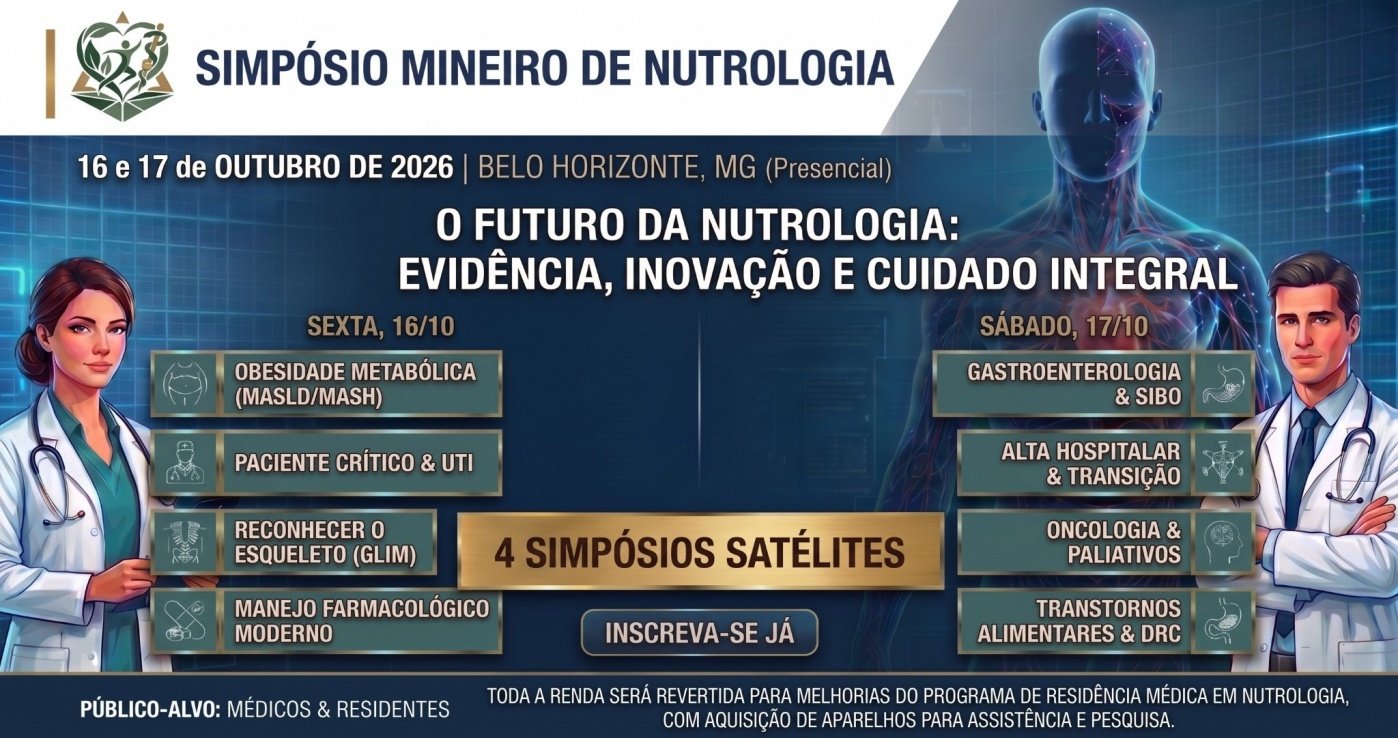 Simpósio Mineiro de Nutrologia 2026