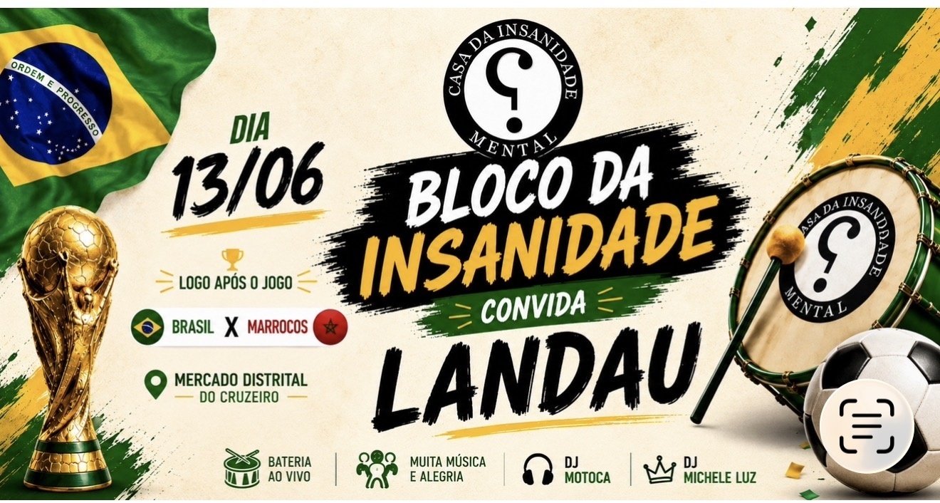 Bloco da Insanidade na Copa do Mundo