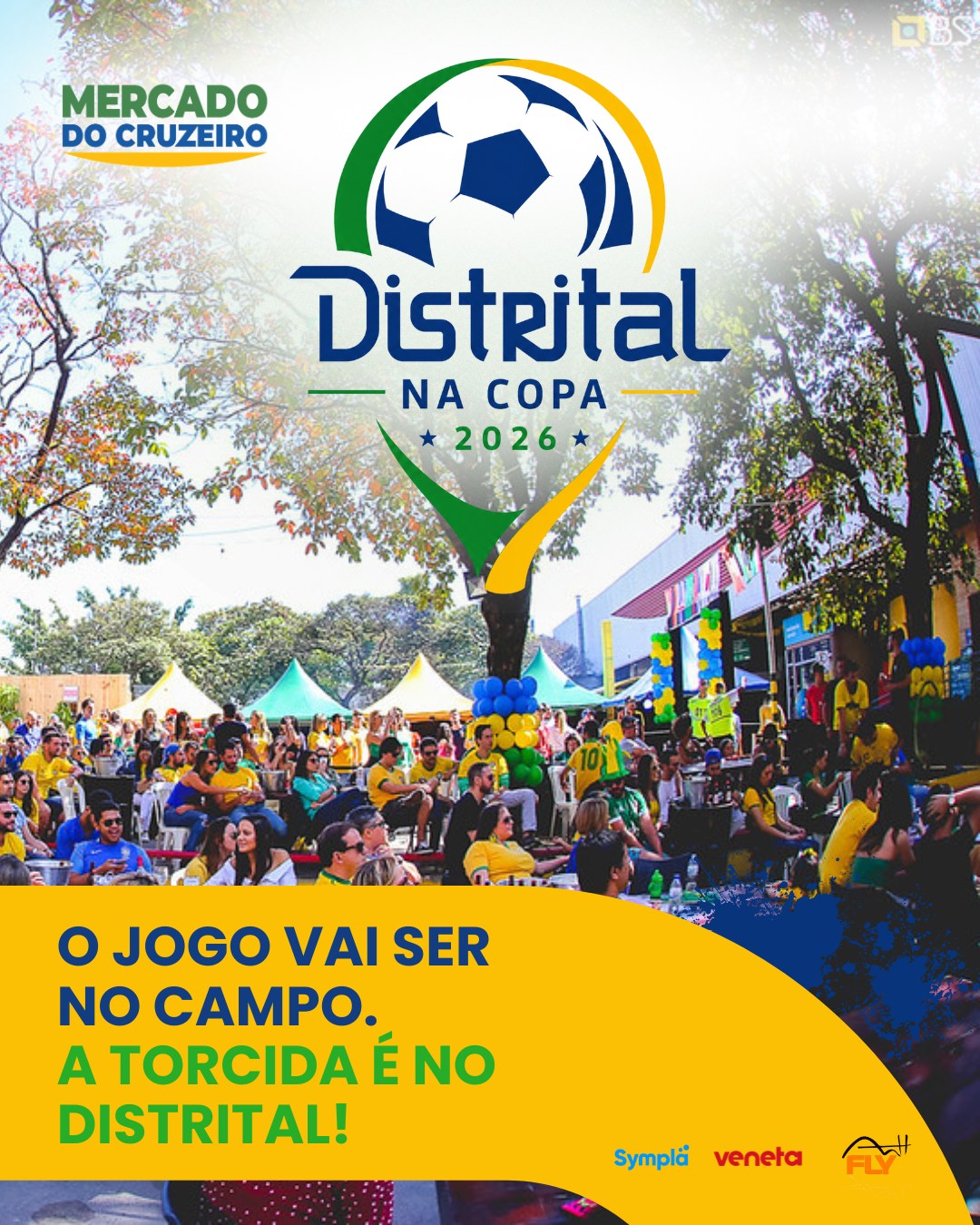 Foto de capa do encontro "Distrital na Copa 2026", com a logo do evento 