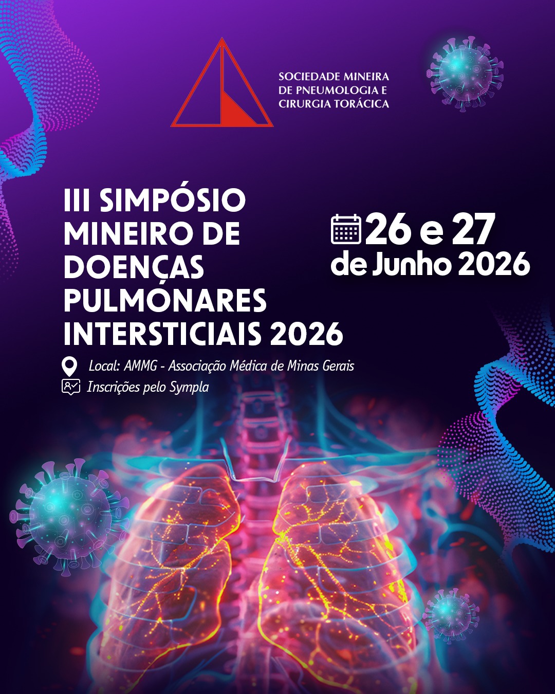 III Simpósio Mineiro de Doenças Pulmonares Intersticiais 2026