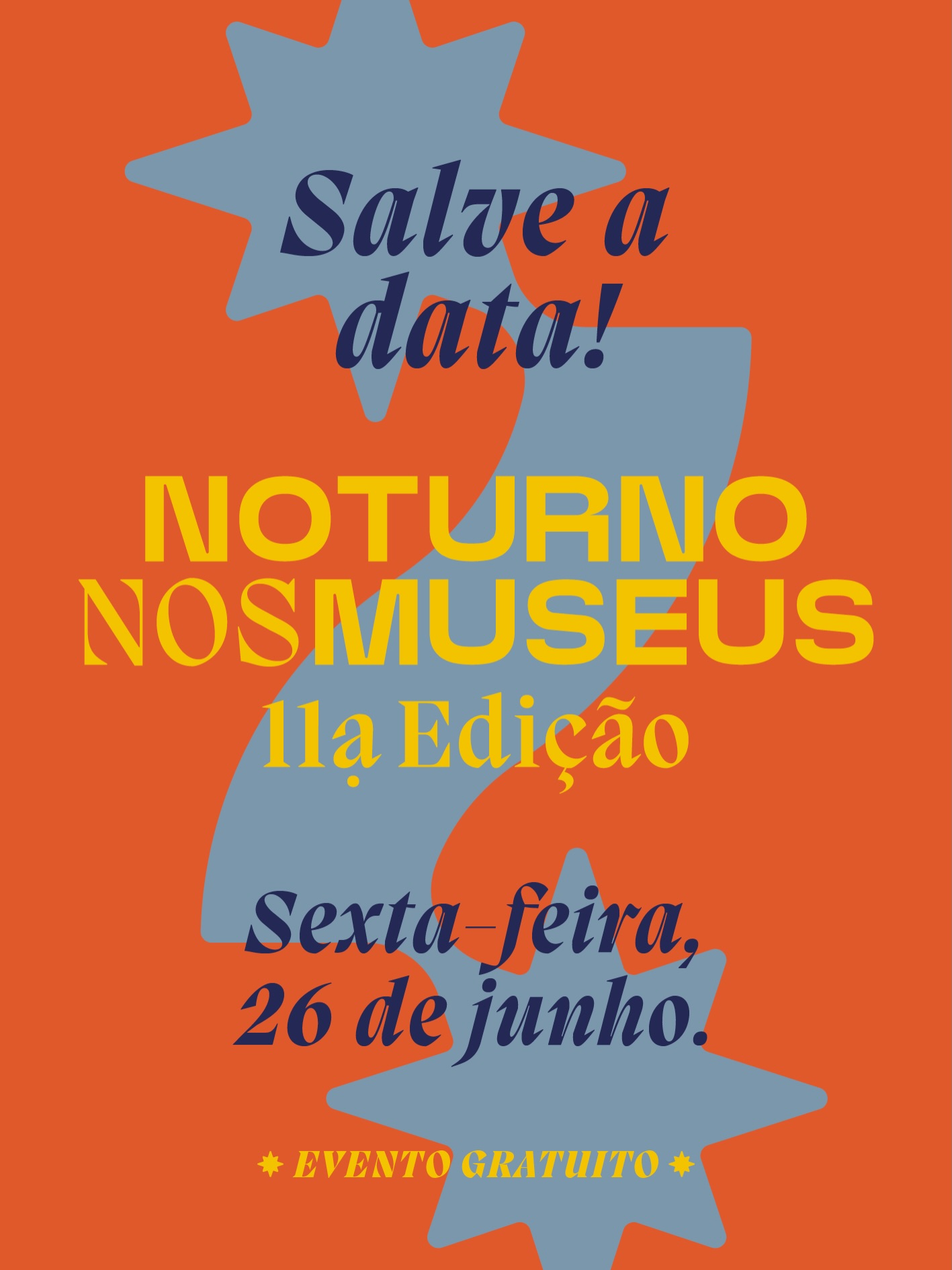 Foto de capa convidativa para o evento "Noturno nos Museus" especial CCBB