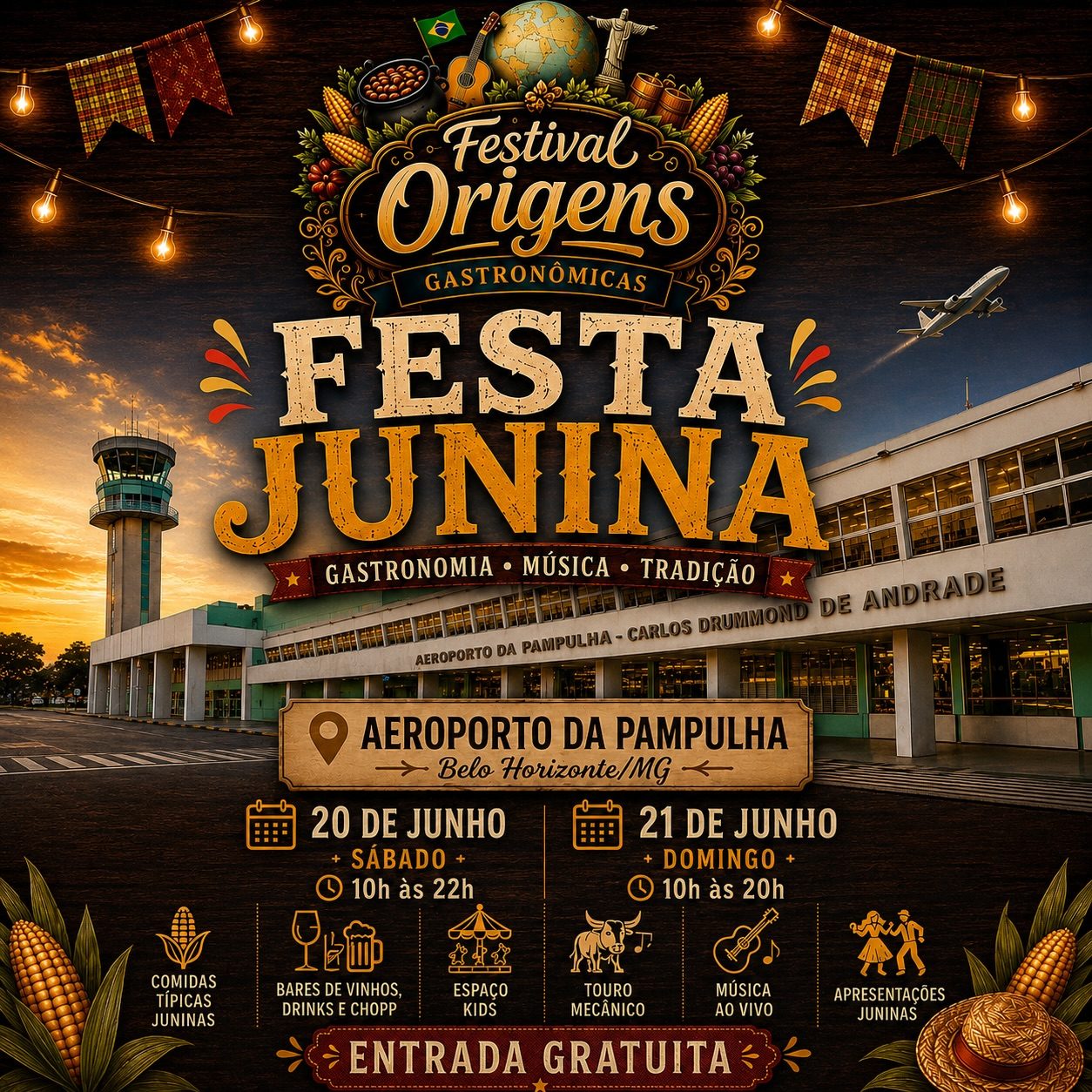 Festival Origens Gastronômicas - Edição Festa Junina