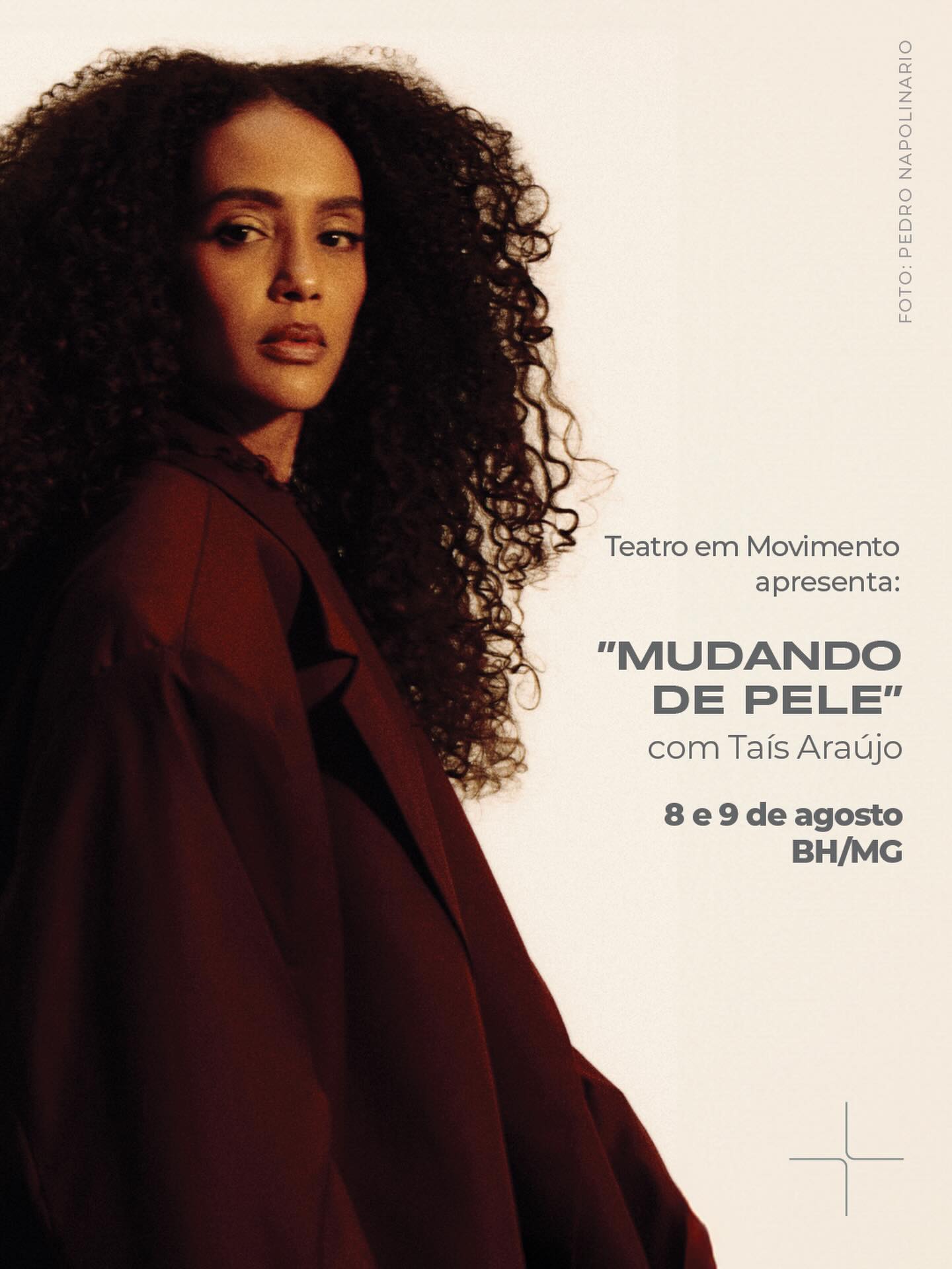 Foto de capa para o espetáculo "mudando de pele"