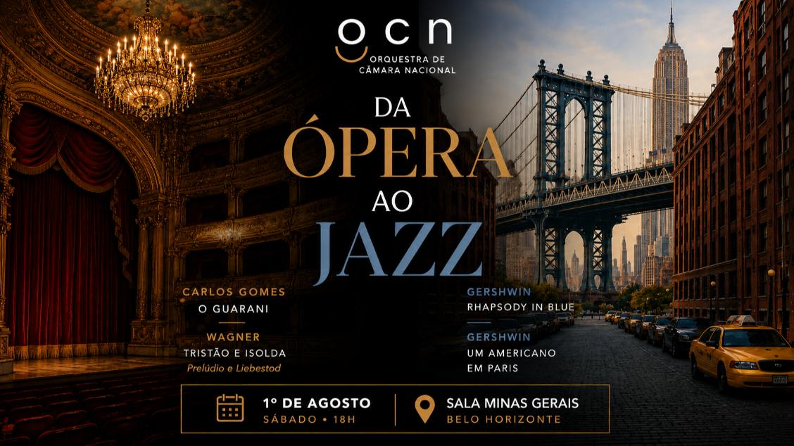 Concerto: Orquestra de Câmara Nacional - Da Ópera ao Jazz