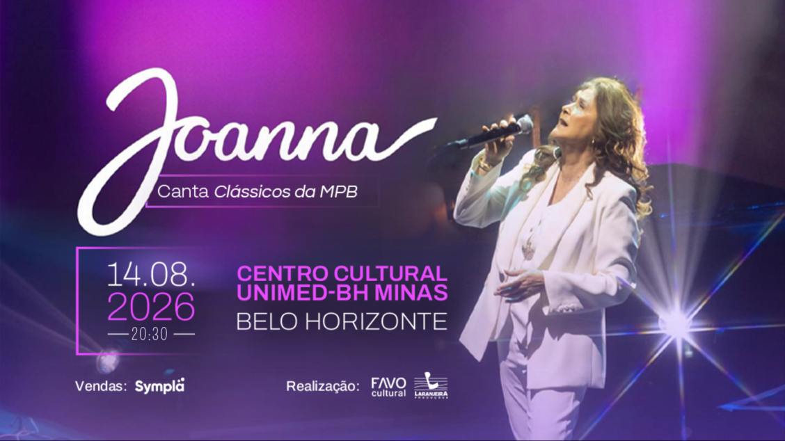Show: Joanna canta clássicos da MPB