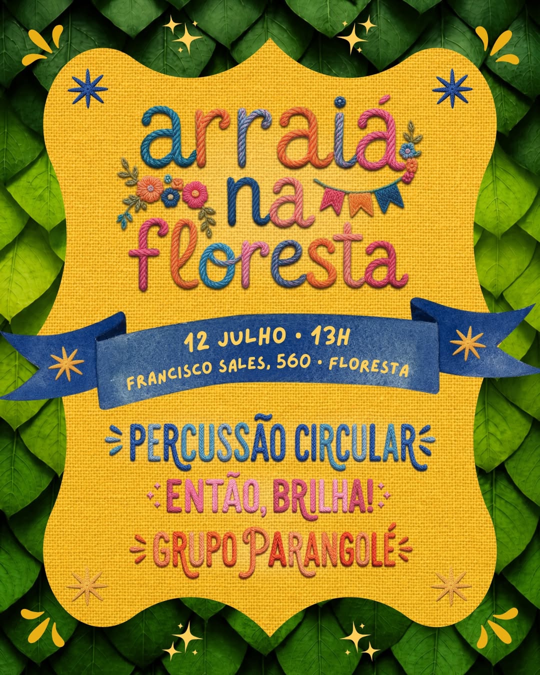 3º Arraiá na Floresta