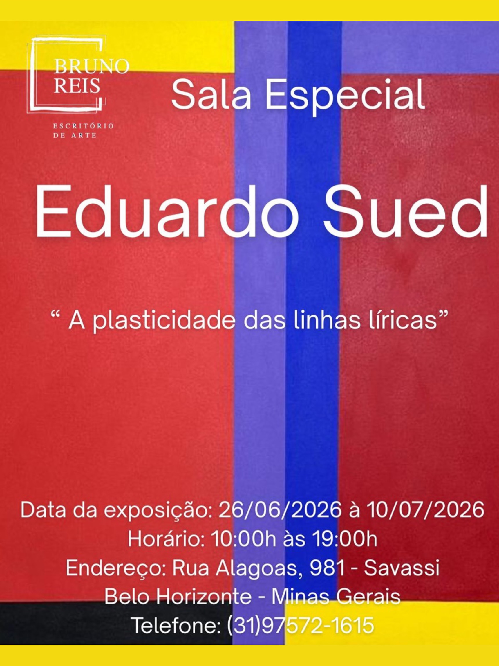 Exposição: Eduardo Sued - 101 Anos