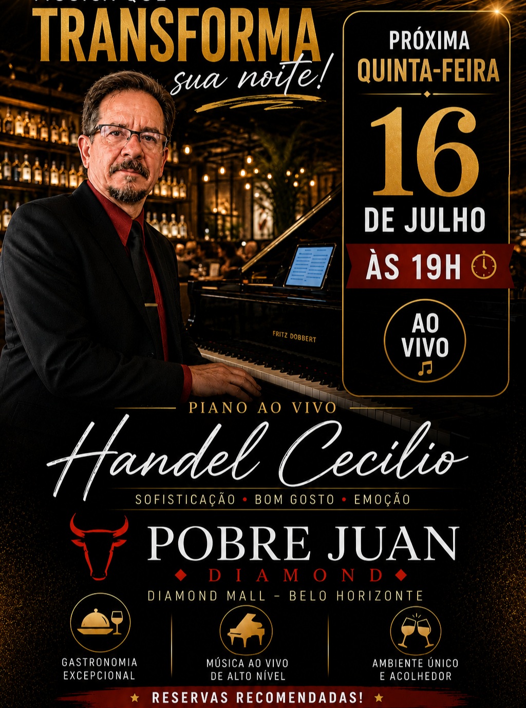 Show: Pianista Handel Cecilio