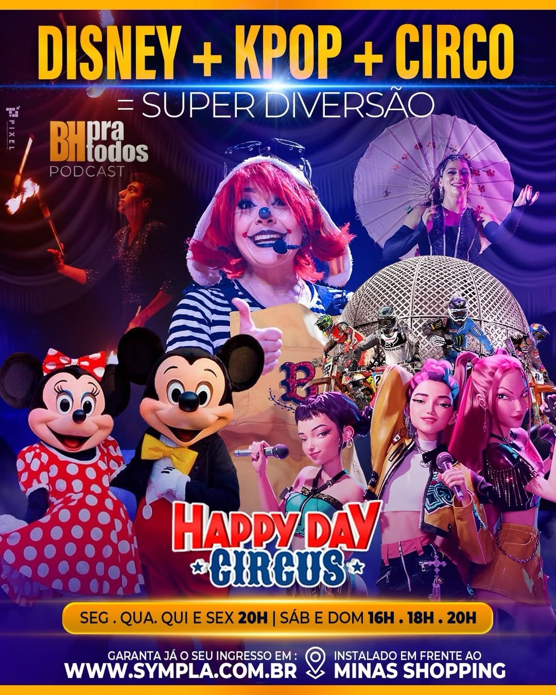 Happy Day Circus em Belo Horizonte