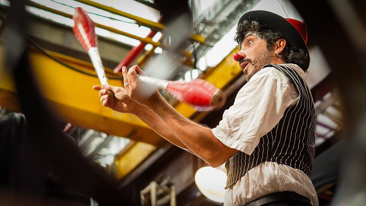 Manhã Circense com o Circo do Sufoco