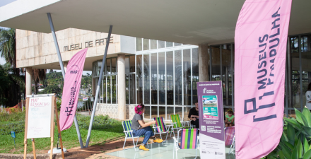 Férias nos Museus - Oficina no Jardim do Museu de Arte da Pampulha