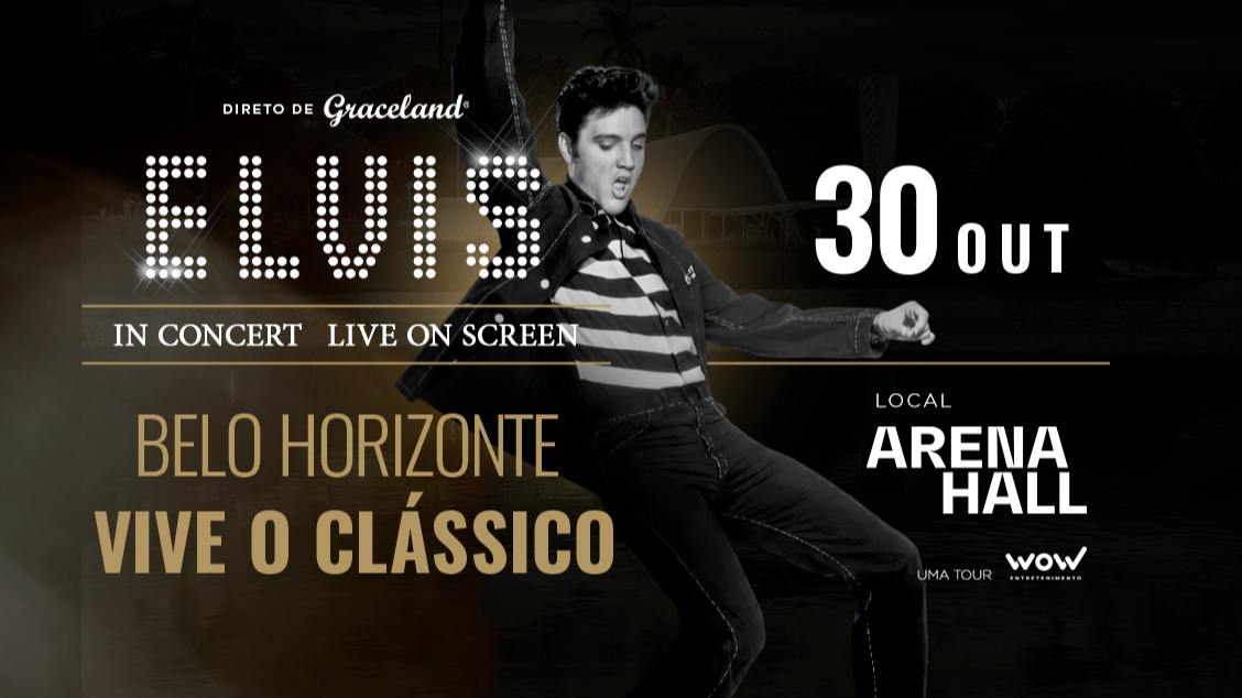 Reprodução: Sympla Espetáculo: "Elvis in Concert"