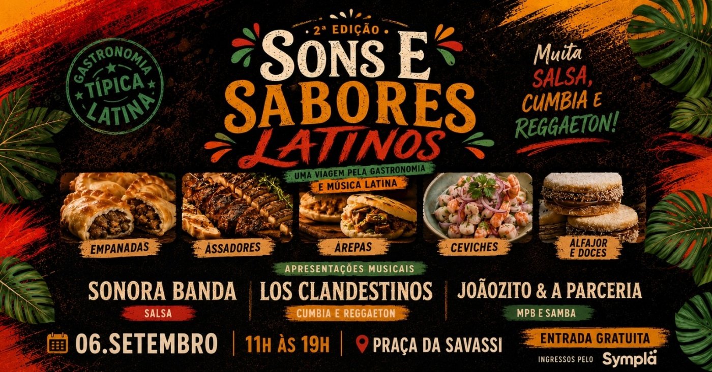 2º Festival Sons e Sabores Latinos