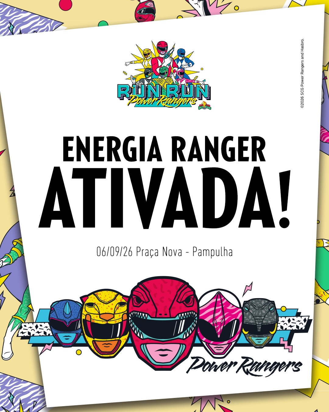 Corrida Power Ranger