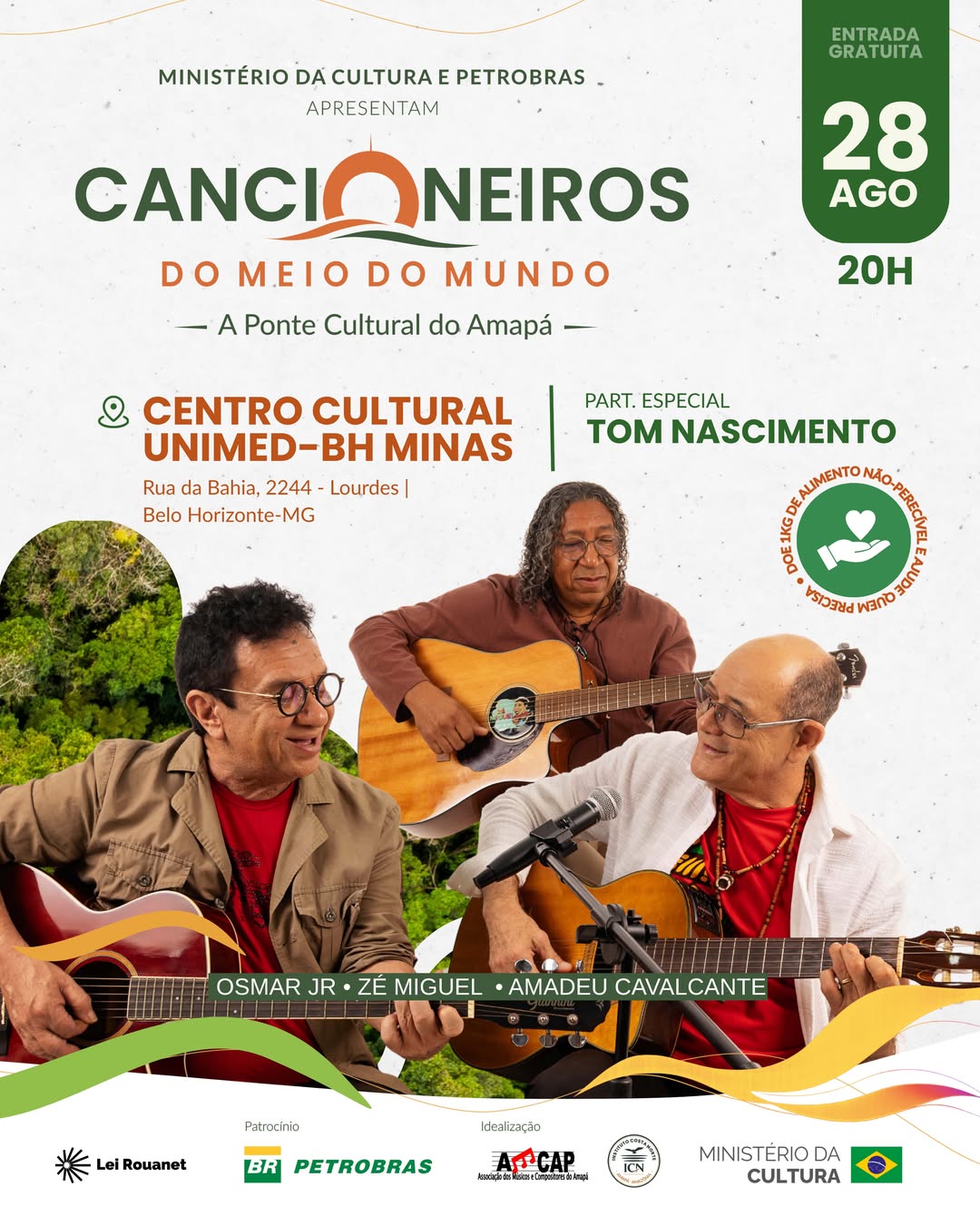 Foto de capa para o show "cancioneiros"