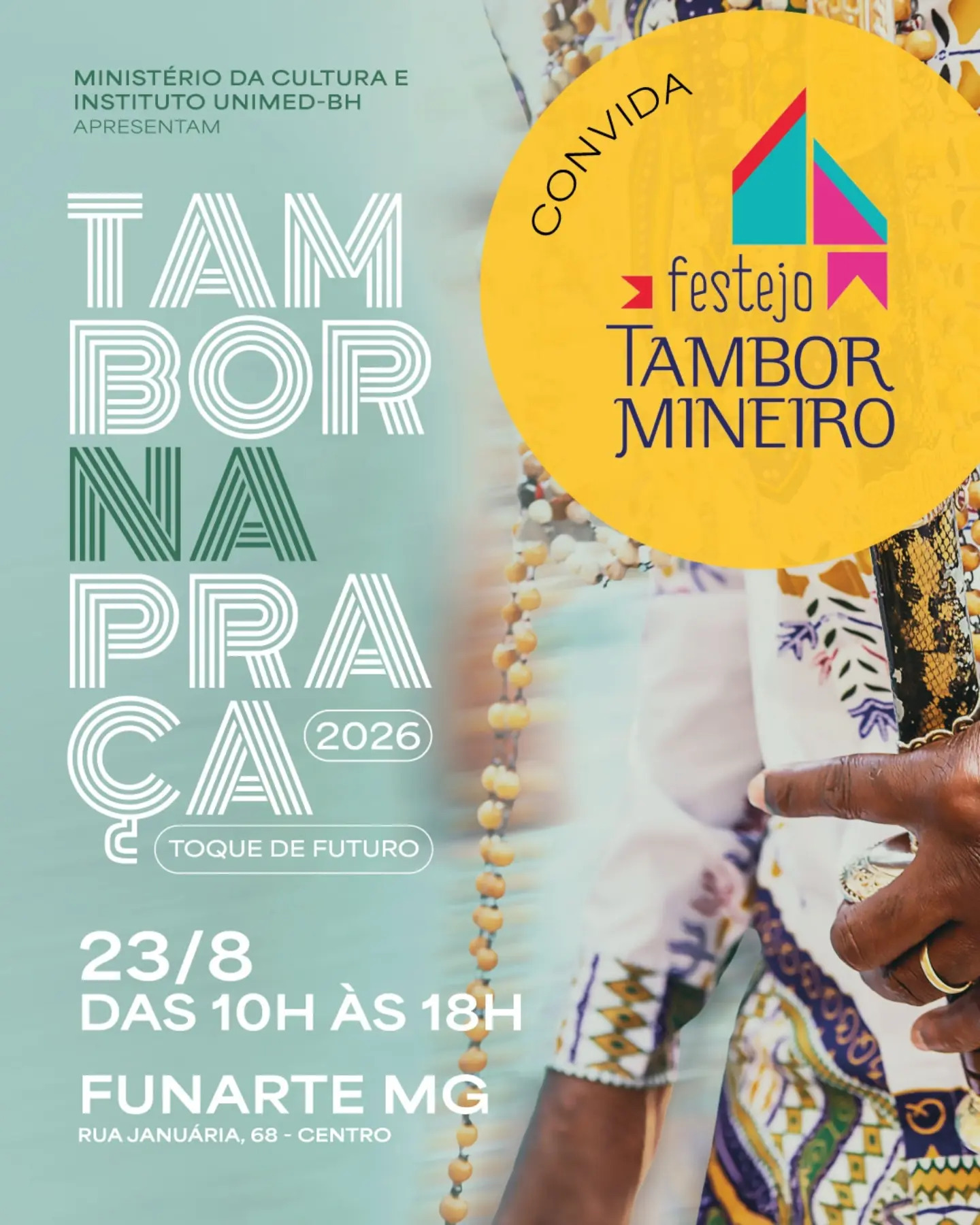 Foto de capa para o evento Tambor na Praça 