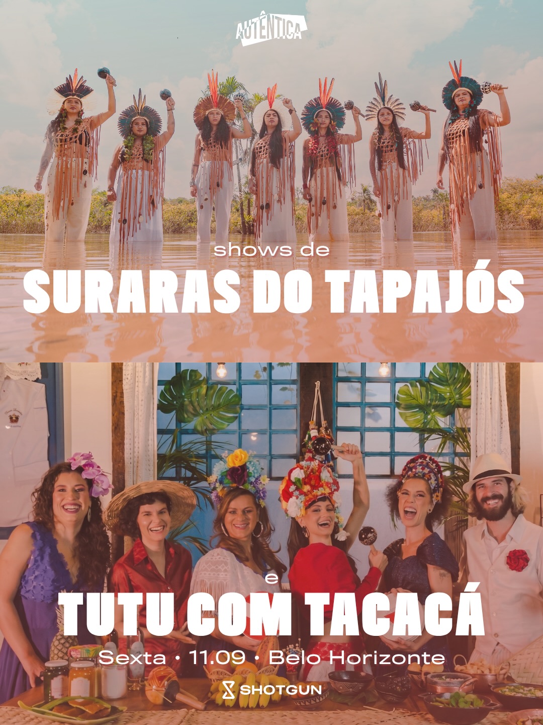 Espetáculo: “Suraras do Tapajós – Mulheres Indígenas, a Voz da Resistência”