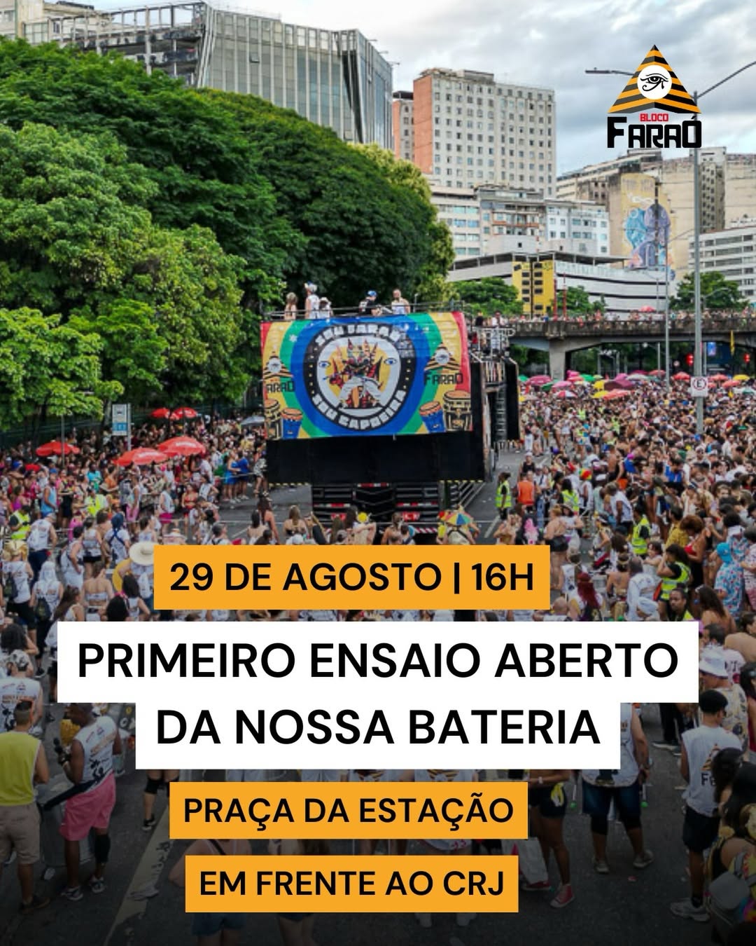 Ensaio Aberto - Bateria Bloco Faraó