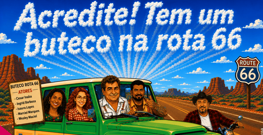Espetáculo: Acredite! Tem um buteco na rota 66