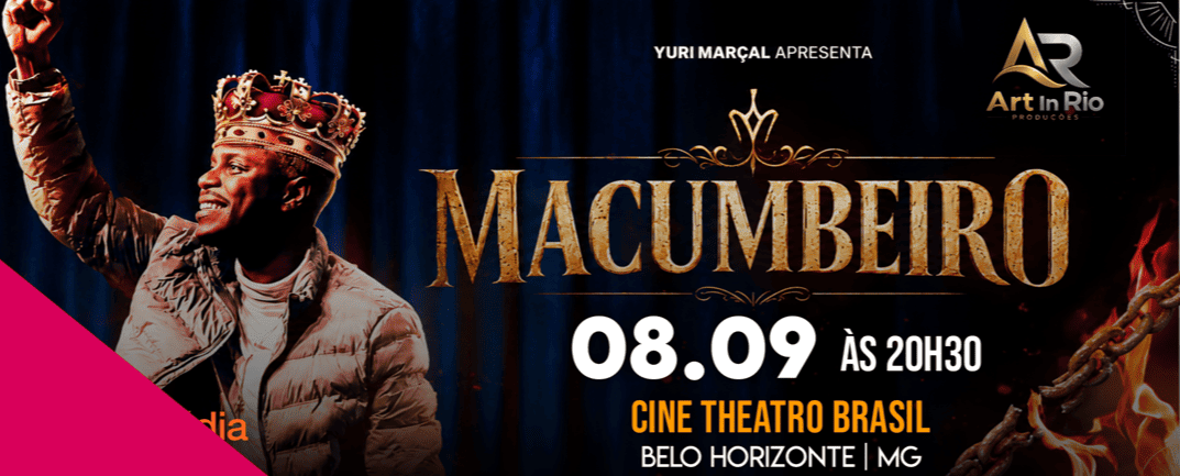 Stand-up: Yuri Marçal em “Macumbeiro”