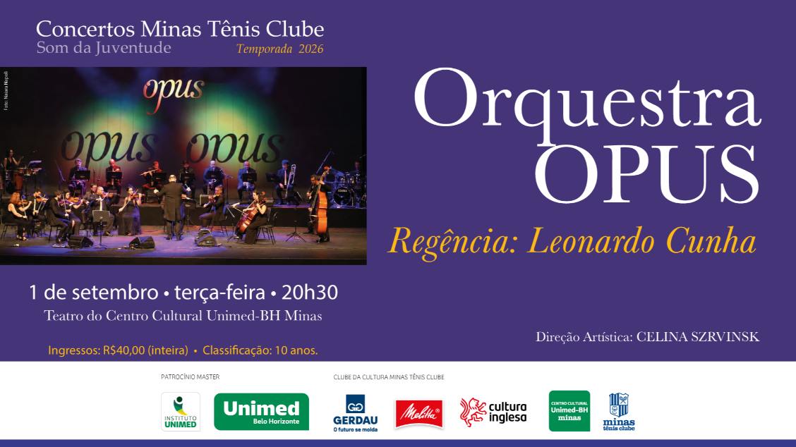 Concertos Minas Tênis Clube: Orquestra Opus