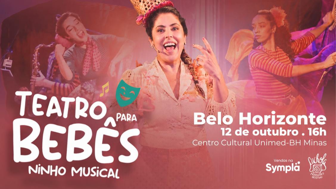 Foto de capa para o evento "Teatro para bebês" no dia 12 de outubro 