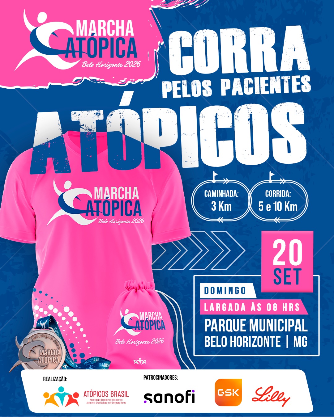 Foto de capa de divulgação da corrida 
