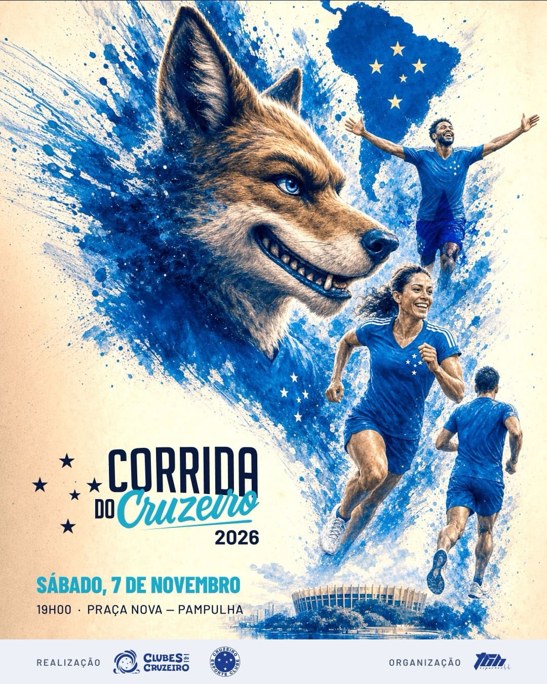 Foto da capa para a corrida do cruzeiro 