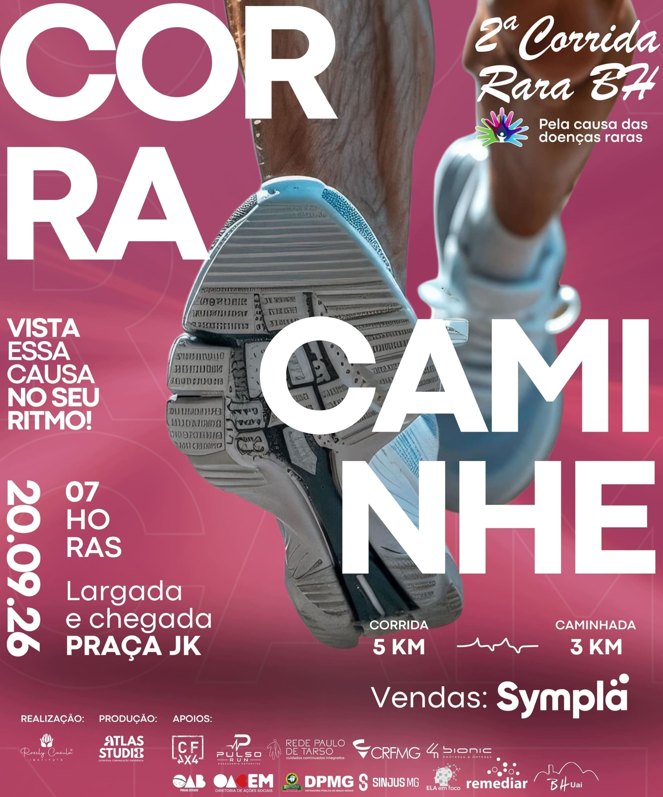 Foto de capa para a Corrida Rara BH no dia 20/09