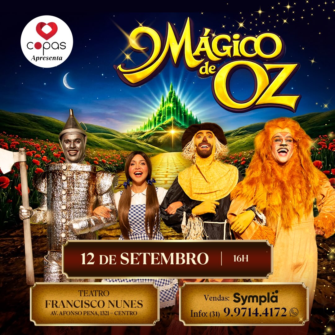 Espetáculo: O Mágico de Oz