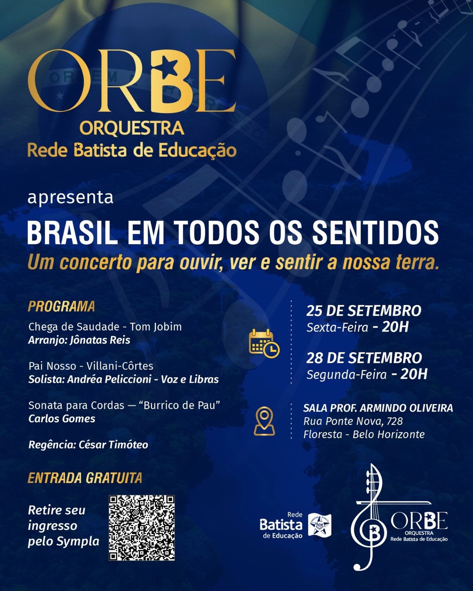 Concerto: Brasil em todos os sentidos