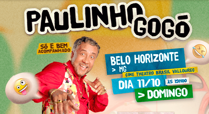 Stand up: Paulinho Gogó "Só e Bem Acompanhado"