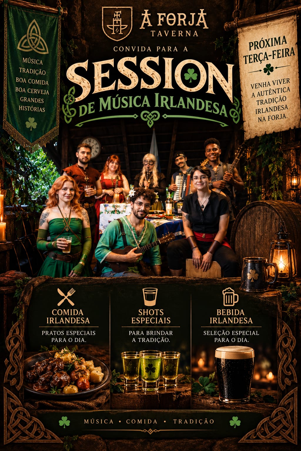 Foto de capa do evento "Session de Música Irlandesa"