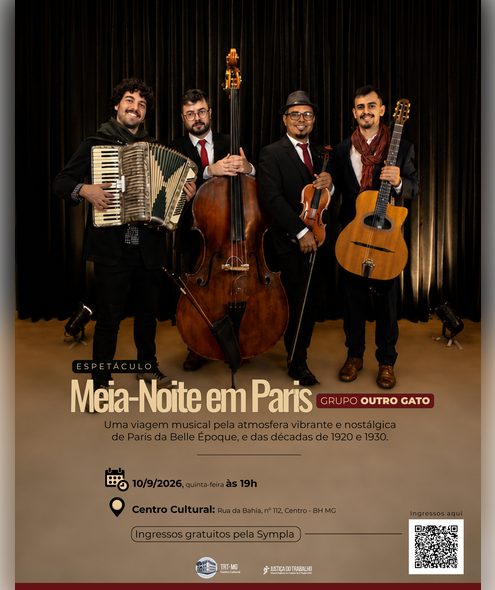 Reprodução Oficial Espetáculo "Meia-noite em Paris"