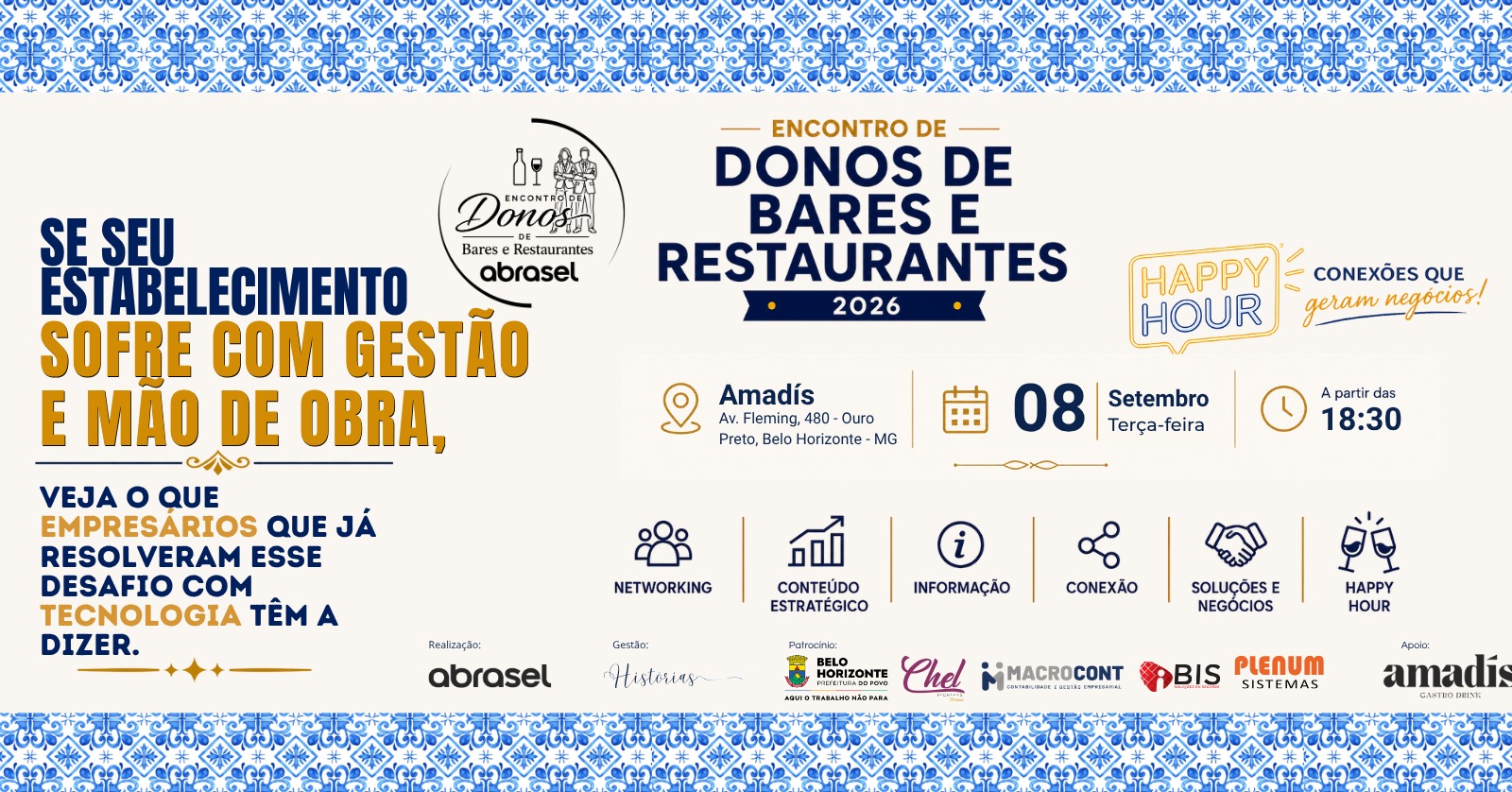 Encontro de Donos de Bares e Restaurantes da Pampulha