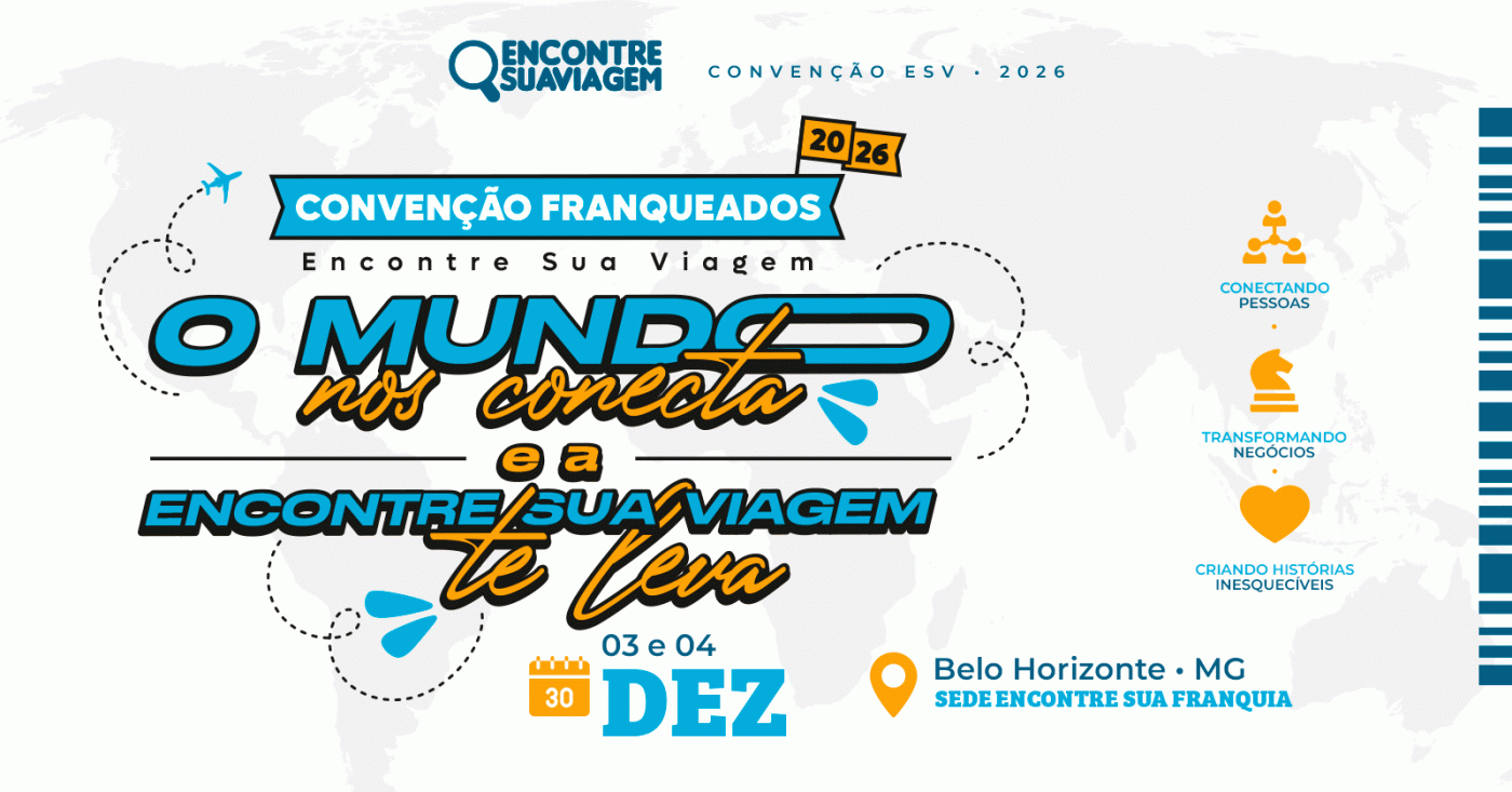 Convenção: "Encontre Sua Viagem" 2026