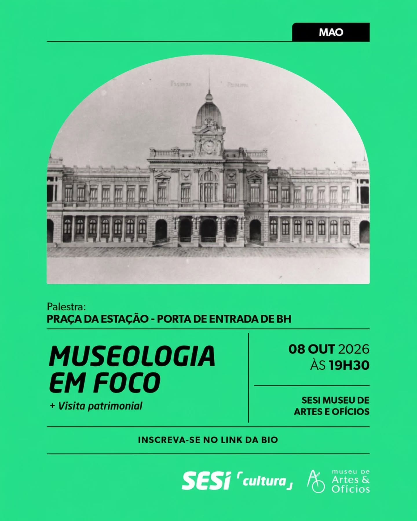 Foto de capa para a palestra do Museu de Artes e Ofícios