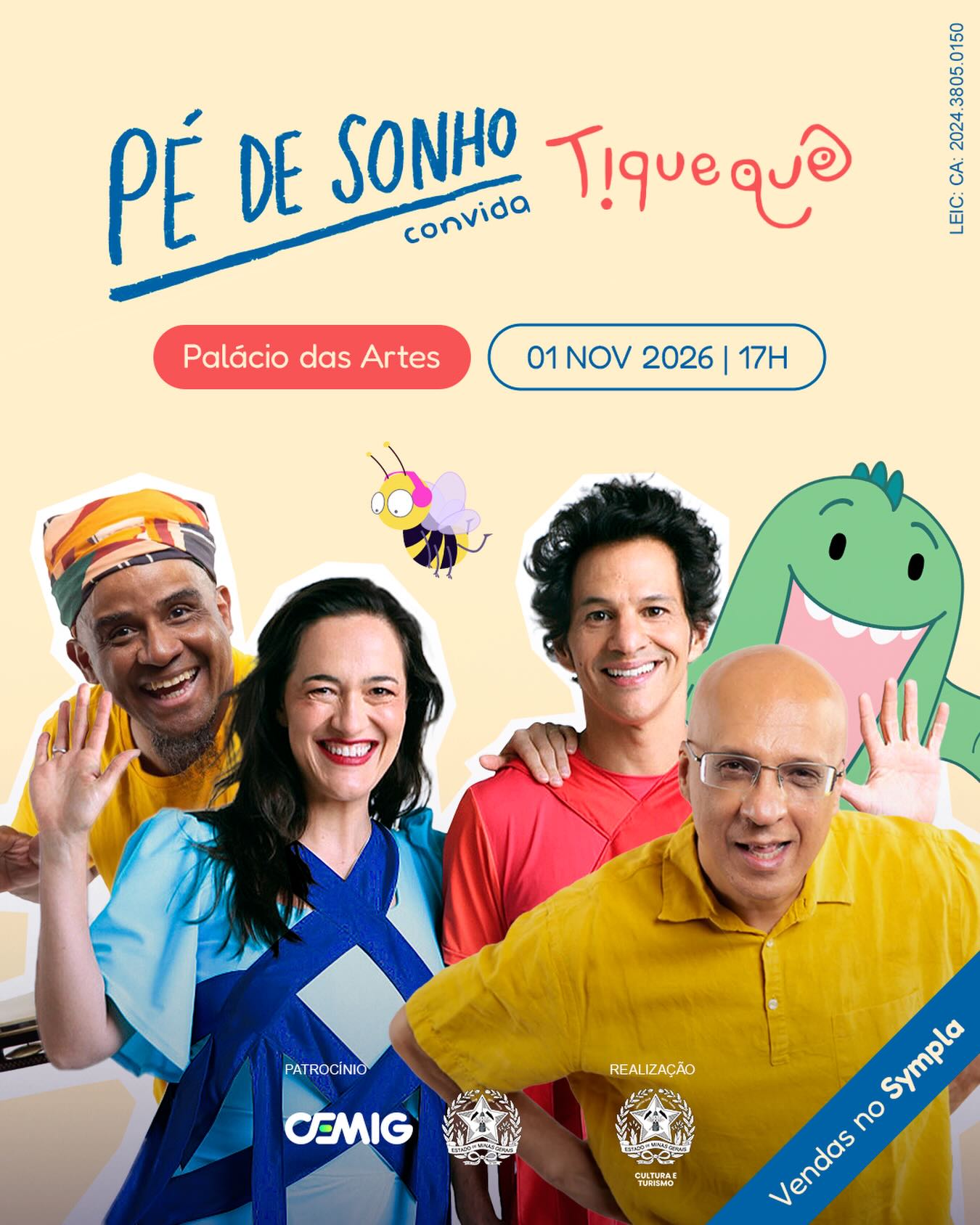 Espetáculo Infantil: Pé de Sonho