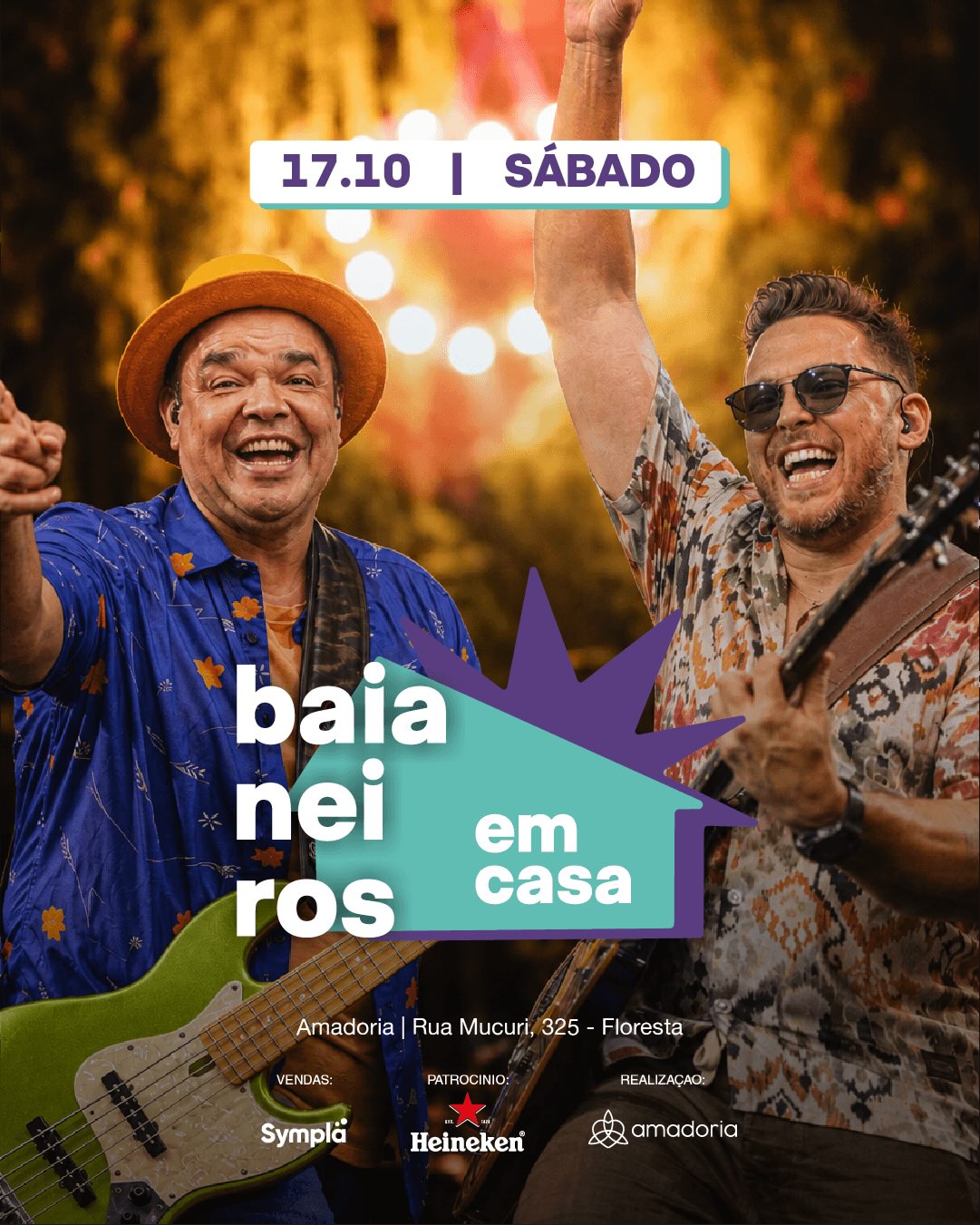 Foto de capa para o encontro do grupo Baianeiros na Amadoria, no dia 17 de Outubro 