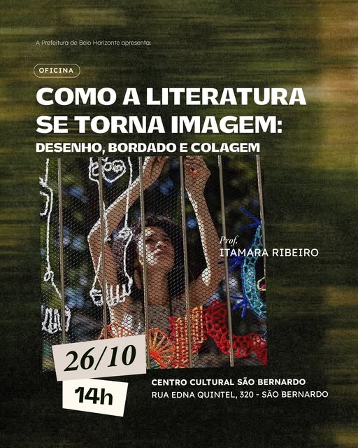 Chamado para a oficina: Como a literatura se torna imagem