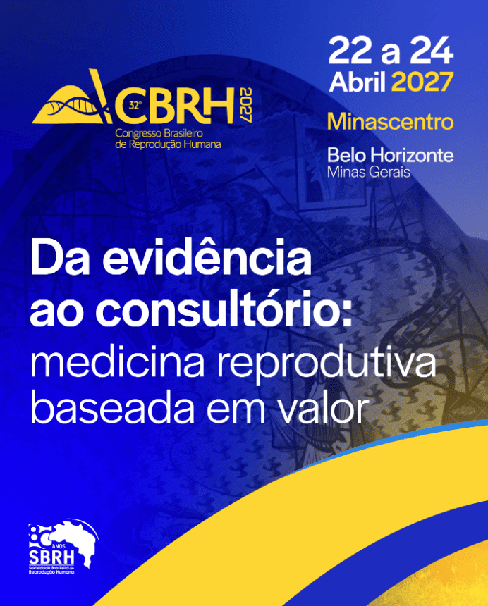Foto de capa para divulgação do "Congresso Brasileiro de Reprodução Humana" no dia 22 a 24 de abril de 2027 no MinasCentro 