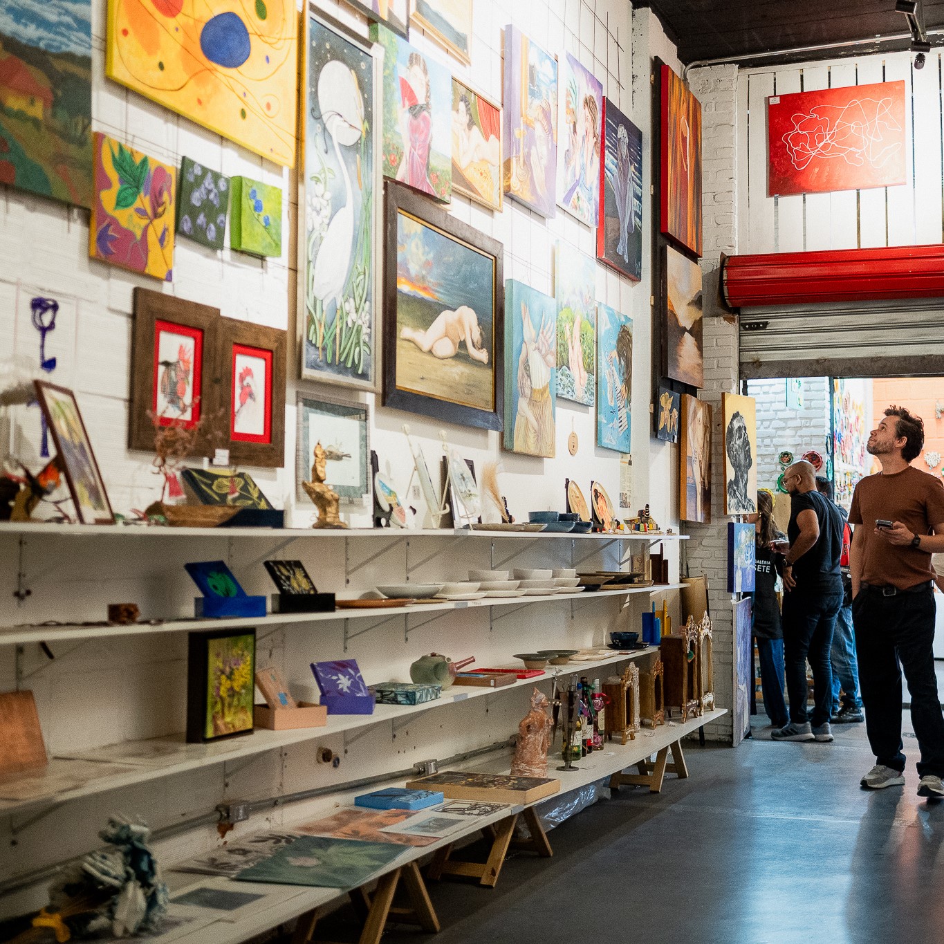Experiência de Arte no Mercado Novo