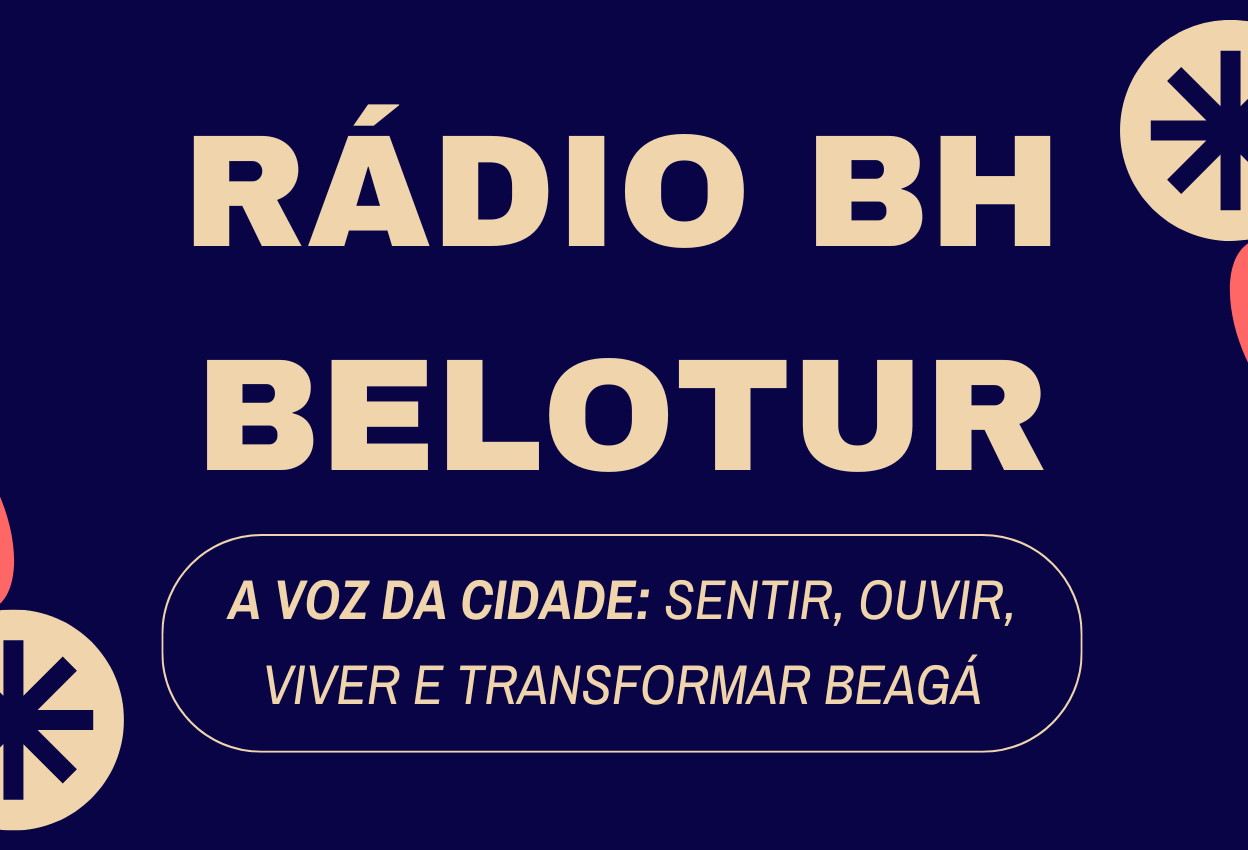 Imagem escrito Rádio BH Belotur