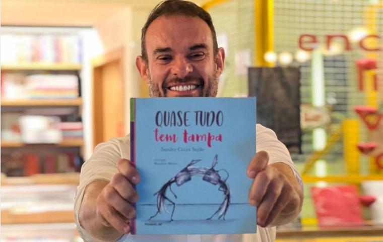 O autor Sandro Sayão está na programação do Circuito de Livrarias.