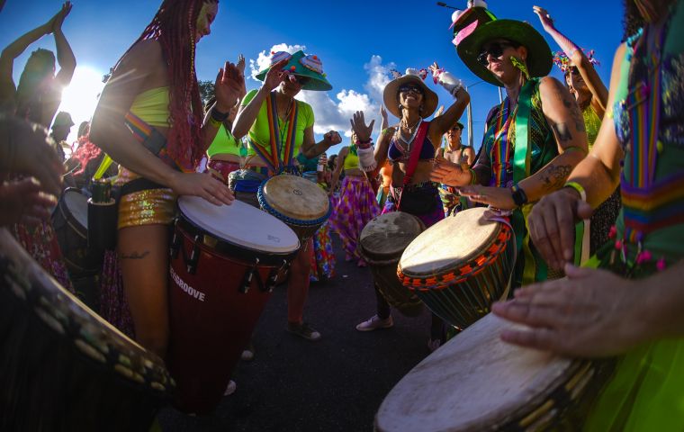 Foto: Bruno Figueiredo / Acervo Belotur Bloco Como Te Lhamas